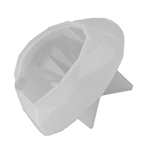 HAWILLOSCH 1 Stück Diy Kristall Epoxidharz Silikonform Herzform für Schmuckherstellung Ornamente und Hohe Flexibilität und Einfache für Bastelprojekte von HAWILLOSCH