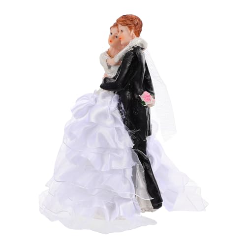 HAWILLOSCH 1stück Hochzeits-tortenfigur Für Braut Und Bräutigam Dekoration Für Hochzeitsfeiern Und Partys Als Kuchenaufsatz Oder Raumdeko HAWILLOSCH 1stück Hochzeits-tortenfigur Für Braut Und Bräutigam Dekoration Für Hochzeitsfeiern Und Partys Als Kuchenaufsatz Oder Raumdeko von HAWILLOSCH
