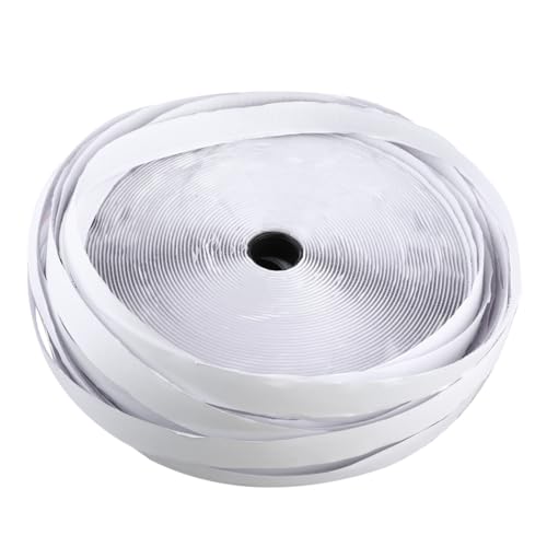 HAWILLOSCH 1 Stück Selbstklebender für Stoff Klebeband Streifen starker selbstklebender Haken Weiß HAWILLOSCH 1 Stück Selbstklebender für Stoff Klebeband Streifen starker selbstklebender Haken Weiß von HAWILLOSCH