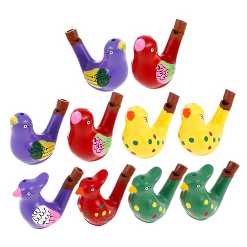 HAWILLOSCH 10 Stück Keramik Vogelpfeifen Bunte Wasservogel trillerpfeifen Kleines Musikspielzeug für Geburtstags Leicht Tragbar zur Musikalischen Früherziehung HAWILLOSCH 10 Stück Keramik Vogelpfeifen Bunte Wasservogel trillerpfeifen Kleines Musikspielzeug für Geburtstags Leicht Tragbar zur Musikalischen Früherziehung von HAWILLOSCH