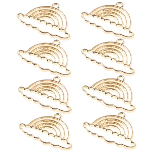 HAWILLOSCH 10 Stück Offene Metall Umrandungen für Schmuckherstellung Robuste Legierungs Pendants für Harz und Glitzer Dekorationen für Diy Projekte von HAWILLOSCH