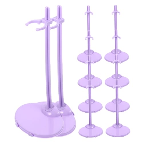 HAWILLOSCH 10 Stück Teiliges Puppenständer Kunststoff Stabile Halterung Rutschfestes Doll Support Holders für Actionfiguren und Sammler Einfache Handhabung Platzsparend HAWILLOSCH 10 Stück Teiliges Puppenständer Kunststoff Stabile Halterung Rutschfestes Doll Support Holders für Actionfiguren und Sammler Einfache Handhabung Platzsparend von HAWILLOSCH