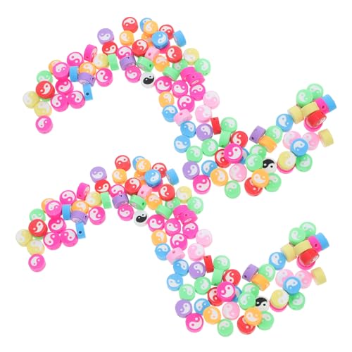 HAWILLOSCH 100 Stück Taichi Polymer Clay Beads Flach Runde Spacer Perlen Pastellfarben Leicht Für Armbänder Halsketten Schmuck Bastelperlen DIY Zubehör HAWILLOSCH 100 Stück Taichi Polymer Clay Beads Flach Runde Spacer Perlen Pastellfarben Leicht Für Armbänder Halsketten Schmuck Bastelperlen DIY Zubehör von HAWILLOSCH