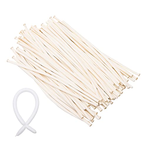 HAWILLOSCH 100 Stück langer Zauberballon Hochzeit Partyballon Braut- wedding decoration ballontiere Blumenstrauß Luftballons selber machen entzückende selbstgemachte Luftballons Emulsion Weiß HAWILLOSCH 100 Stück langer Zauberballon Hochzeit Partyballon Braut- wedding decoration ballontiere Blumenstrauß Luftballons selber machen entzückende selbstgemachte Luftballons Emulsion Weiß von HAWILLOSCH