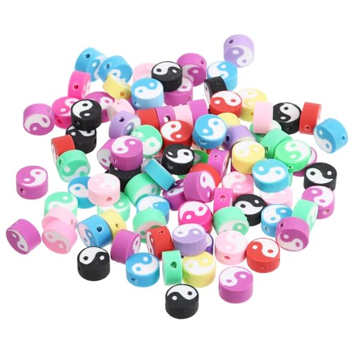 HAWILLOSCH 100stücke Tai Chi Perlen Bastelperlen Für Diy Schmuckherstellung Mit Spacer Funktion HAWILLOSCH 100stücke Tai Chi Perlen Bastelperlen Für Diy Schmuckherstellung Mit Spacer Funktion von HAWILLOSCH