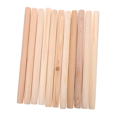 HAWILLOSCH 10Stücke Holzstäbchen Rund Unbehandelt Präzise Verarbeitet für DIY Projekte Modellbau Bastelarbeiten Kreative HAWILLOSCH 10Stücke Holzstäbchen Rund Unbehandelt Präzise Verarbeitet für DIY Projekte Modellbau Bastelarbeiten Kreative von HAWILLOSCH