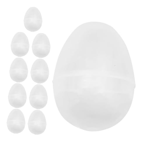 HAWILLOSCH 10pcs Plastik Ostereier Füllbare Ostereier Für Osterkorbfüller Und Partybevorzugungen Für Ostereiersuche Vorräte Und Dekorationen HAWILLOSCH 10pcs Plastik Ostereier Füllbare Ostereier Für Osterkorbfüller Und Partybevorzugungen Für Ostereiersuche Vorräte Und Dekorationen von HAWILLOSCH