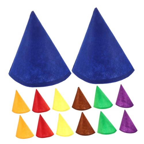 HAWILLOSCH 14 Kegelförmige Filzhüte: Lustige Gnome-partyhüte Für Erwachsene Und Kinder, Dekorative Requisiten Für Feiertagsveranstaltungen, Geburtstagsfeiern, Halloween, Cosplay, HAWILLOSCH 14 Kegelförmige Filzhüte: Lustige Gnome-partyhüte Für Erwachsene Und Kinder, Dekorative Requisiten Für Feiertagsveranstaltungen, Geburtstagsfeiern, Halloween, Cosplay, von HAWILLOSCH