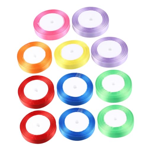 HAWILLOSCH 15 Rolle Geschenkversorgung Wickelband Seidenband Stoff schneidbares Geschenkband Paketband Bänder für Handwerk Band für Geschenkverpackung DIY liefert dekoratives Band Schleife HAWILLOSCH 15 Rolle Geschenkversorgung Wickelband Seidenband Stoff schneidbares Geschenkband Paketband Bänder für Handwerk Band für Geschenkverpackung DIY liefert dekoratives Band Schleife von HAWILLOSCH