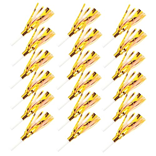 HAWILLOSCH 18 Stück Quastenpfeife Party Gefälligkeiten Hersteller jubeln Partypfeife Partygebläse Krachmacher Partylärm machen Party Blowoutsparty Blowouts Noisemaker Plastik HAWILLOSCH 18 Stück Quastenpfeife Party Gefälligkeiten Hersteller jubeln Partypfeife Partygebläse Krachmacher Partylärm machen Party Blowoutsparty Blowouts Noisemaker Plastik von HAWILLOSCH