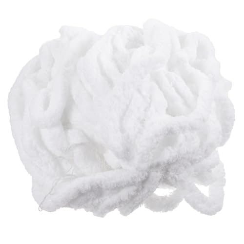 HAWILLOSCH 1Rolle Brötchen DIY Chenille Garn Tragbares Strickgarn Geflochtenes Chenille Für Häkeln Und Stricken Für Projekte Und Handarbeiten Reinweiß Weich HAWILLOSCH 1Rolle Brötchen DIY Chenille Garn Tragbares Strickgarn Geflochtenes Chenille Für Häkeln Und Stricken Für Projekte Und Handarbeiten Reinweiß Weich von HAWILLOSCH