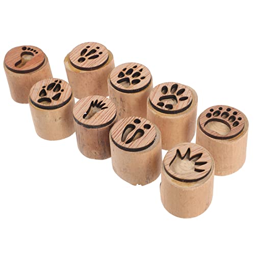 HAWILLOSCH 1Satz Bastelstempel Tierfußabdruck Holzstempel für DIY Karten und Scrapbooking Handgefertigter Stempel für Holzstempel für Bastelprojekte HAWILLOSCH 1Satz Bastelstempel Tierfußabdruck Holzstempel für DIY Karten und Scrapbooking Handgefertigter Stempel für Holzstempel für Bastelprojekte von HAWILLOSCH