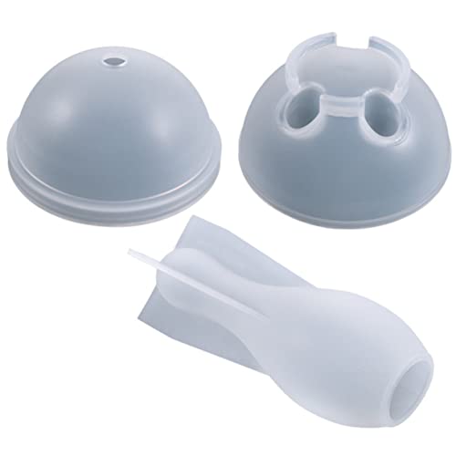 HAWILLOSCH 1Satz DIY Bowling Silikonform nicht Stick Bowling Ornament Gießform für Handwerksprojekte Langlebig und Wiederverwendbar für Bastelideen und von HAWILLOSCH