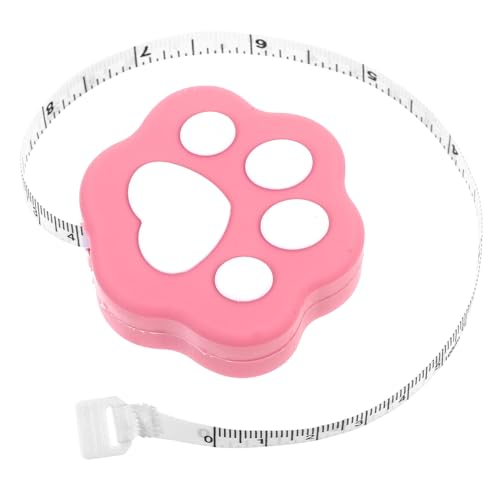 HAWILLOSCH 1Stück Kleines Maßband mit Katzenpfoten Design Tragbares Maßband für Präzise Körpermessungen für DIY Projekte Langlebig und Sicher der Anwendung HAWILLOSCH 1Stück Kleines Maßband mit Katzenpfoten Design Tragbares Maßband für Präzise Körpermessungen für DIY Projekte Langlebig und Sicher der Anwendung von HAWILLOSCH