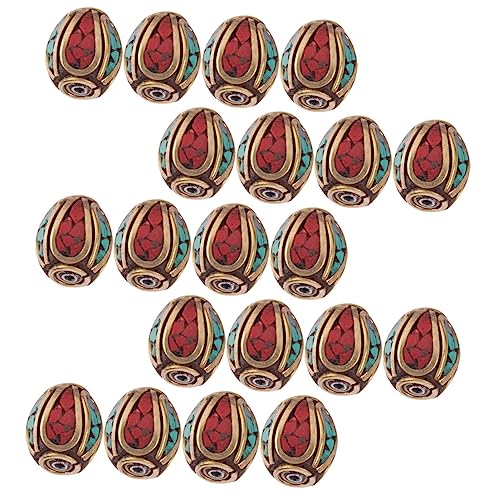 HAWILLOSCH 2 Sätze Buddha Spacer Perlen Nepal Handgefertigte Schmuckperlen Grünstein Diy Zubehör Für Schmuckherstellung 20 Stück * 2 HAWILLOSCH 2 Sätze Buddha Spacer Perlen Nepal Handgefertigte Schmuckperlen Grünstein Diy Zubehör Für Schmuckherstellung 20 Stück * 2 von HAWILLOSCH