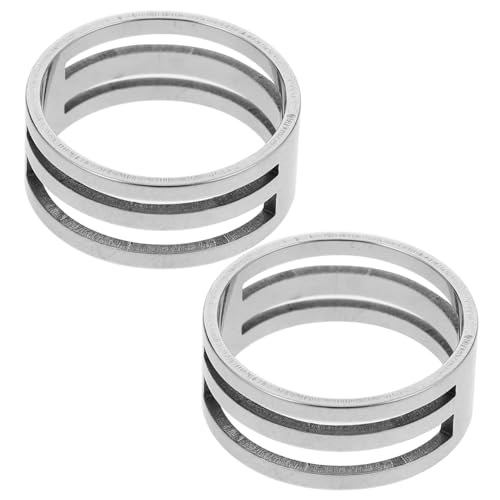 HAWILLOSCH 2 Stück Edelstahl Sprungring Öffner Innendurchmesser Ringöffner Werkzeug mit Rillen für Schmuckherstellung Reparatur DIY Bastelprojekte HAWILLOSCH 2 Stück Edelstahl Sprungring Öffner Innendurchmesser Ringöffner Werkzeug mit Rillen für Schmuckherstellung Reparatur DIY Bastelprojekte von HAWILLOSCH