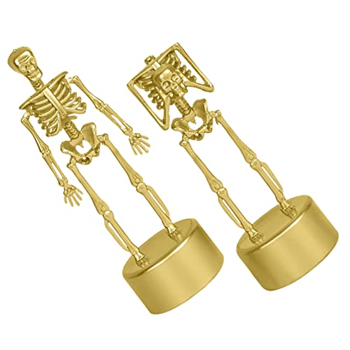 HAWILLOSCH Halloween-skelette 2 Stück Skelettfiguren Halloween- Skelett Halloween-spielzeug Party-dekorationen für Halloween HAWILLOSCH Halloween-skelette 2 Stück Skelettfiguren Halloween- Skelett Halloween-spielzeug Party-dekorationen für Halloween von HAWILLOSCH