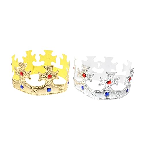 HAWILLOSCH 2 Stück Krone Geburtstag Party Kostüm für Kostüm Haarschmuck für Kleinkinder Tiaras dvd the crown birthday crown Bühnenaufführungs-Requisiten Kinderspielzeug Tuch HAWILLOSCH 2 Stück Krone Geburtstag Party Kostüm für Kostüm Haarschmuck für Kleinkinder Tiaras dvd the crown birthday crown Bühnenaufführungs-Requisiten Kinderspielzeug Tuch von HAWILLOSCH
