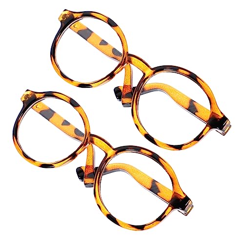 HAWILLOSCH 2pcs Mini Puppe Gläser Für Puppen Modische Stilvolle Dekorative Brillen Requisiten HAWILLOSCH 2pcs Mini Puppe Gläser Für Puppen Modische Stilvolle Dekorative Brillen Requisiten von HAWILLOSCH