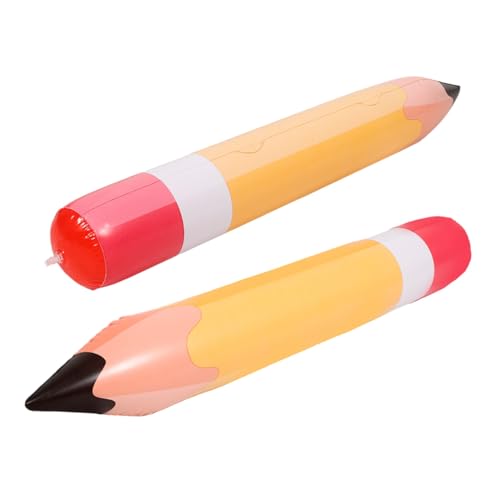 HAWILLOSCH 2 Stück Teiliges Aufblasbares PVC Bleistift Robuste Schulanfang Deko Einfache Montage Langlebig Kreative Klassenzimmer Party Dekoration für Schule und Feier HAWILLOSCH 2 Stück Teiliges Aufblasbares PVC Bleistift Robuste Schulanfang Deko Einfache Montage Langlebig Kreative Klassenzimmer Party Dekoration für Schule und Feier von HAWILLOSCH
