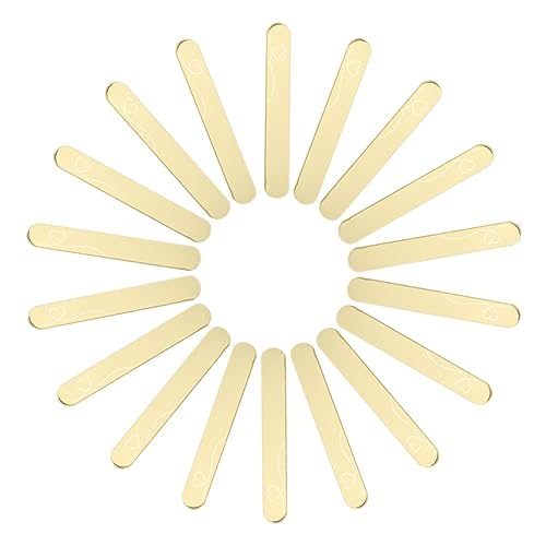 HAWILLOSCH 20 Stück DIY Eiscreme Stiele Kreative Natürliche Popsicle Sticks für Wiederverwendbar zum Basteln für Partys HAWILLOSCH 20 Stück DIY Eiscreme Stiele Kreative Natürliche Popsicle Sticks für Wiederverwendbar zum Basteln für Partys von HAWILLOSCH