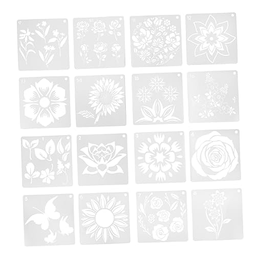 HAWILLOSCH 20 Stück Diy Malvorlagen mit Sonnenblumen Schablonen für Wandgestaltung Scrapbooking und Bastelprojekte Leicht und Langlebig für Erwachsene HAWILLOSCH 20 Stück Diy Malvorlagen mit Sonnenblumen Schablonen für Wandgestaltung Scrapbooking und Bastelprojekte Leicht und Langlebig für Erwachsene von HAWILLOSCH