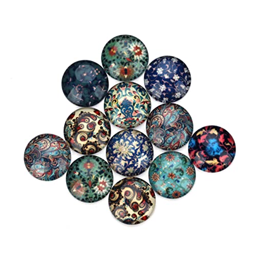 HAWILLOSCH 20 Stück Glas schnappt dekoringe Schmuckzubehör Schmuckdesign sortiert runden Bausätze runde Kuppel Perlen Masse für Zubehör zur Schmuckherstellung Edelsteinglas Glasfleck Colorful HAWILLOSCH 20 Stück Glas schnappt dekoringe Schmuckzubehör Schmuckdesign sortiert runden Bausätze runde Kuppel Perlen Masse für Zubehör zur Schmuckherstellung Edelsteinglas Glasfleck Colorful von HAWILLOSCH