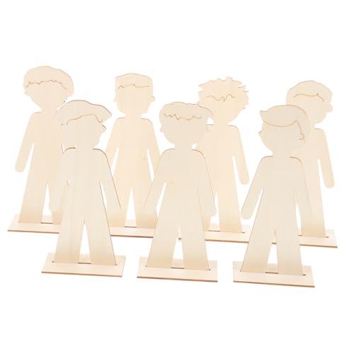 HAWILLOSCH 20 Stück Holzchip -Ornamente unvollendet Handwerk Herstellung Ausschnitte Basteln DIY -Holzscheiben Holzanhänger selber machen Partyanhänger selber machen hölzern von HAWILLOSCH