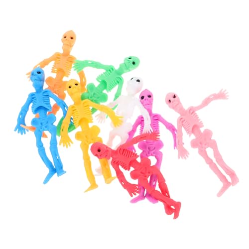 HAWILLOSCH 20 Stück Teiliges Bunte Mini Skelett Stretch Spielzeuge Lustige Stressabbau Toys Tragbare Dekomodelle für Party Gastgeschenke Halloween und Sensorisches Training HAWILLOSCH 20 Stück Teiliges Bunte Mini Skelett Stretch Spielzeuge Lustige Stressabbau Toys Tragbare Dekomodelle für Party Gastgeschenke Halloween und Sensorisches Training von HAWILLOSCH