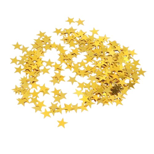 HAWILLOSCH 2000 Stück Konfetti Goldfarbig Party Tischdeko Glitzernde für Geburtstag Hochzeit Festival Dekoration von HAWILLOSCH