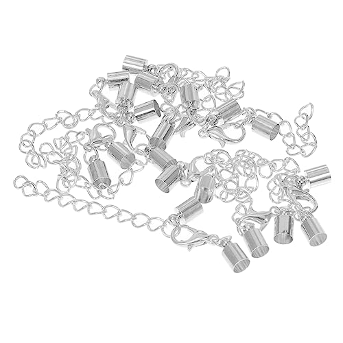 HAWILLOSCH 20Stücke Hummerverschlüsse für DIY Schmuckherstellung Langlebig Silberfarben Armbänder und Ketten Schlüsselringzubehör HAWILLOSCH 20Stücke Hummerverschlüsse für DIY Schmuckherstellung Langlebig Silberfarben Armbänder und Ketten Schlüsselringzubehör von HAWILLOSCH