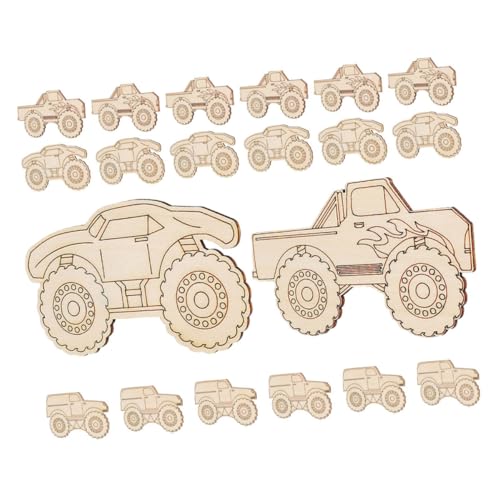 HAWILLOSCH 20pcs Holzauto -handwerksformen Für Kinder Unbemunte Holzscheiben Für DIY Malerei Lkw Hanging Für Baufahrzeuge Themenversorgungen HAWILLOSCH 20pcs Holzauto -handwerksformen Für Kinder Unbemunte Holzscheiben Für DIY Malerei Lkw Hanging Für Baufahrzeuge Themenversorgungen von HAWILLOSCH