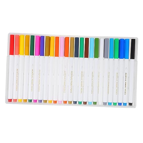 HAWILLOSCH 25 Stück Acrylfarbe Stifte Wasserdichte Markierungsstifte für Diy Projekte Scrapbooking und Malerei Schnelltrocknend Leicht Tragbar Verschiedenen Farben Erhältlich HAWILLOSCH 25 Stück Acrylfarbe Stifte Wasserdichte Markierungsstifte für Diy Projekte Scrapbooking und Malerei Schnelltrocknend Leicht Tragbar Verschiedenen Farben Erhältlich von HAWILLOSCH
