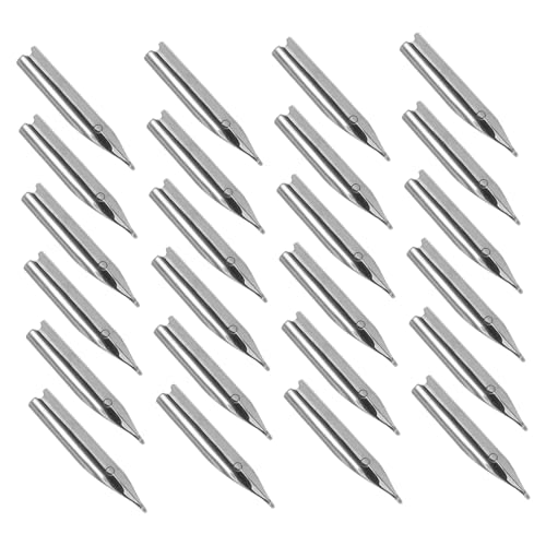HAWILLOSCH 25 Stück Ersatzfedern Für Füllfederhalter, Stahlstiftspitzen, 0,38 Mm, Langlebiges Schreiben, Kompatibel Mit Stiften Für Büro, Schule, Zeichnen, Kalligraphie HAWILLOSCH 25 Stück Ersatzfedern Für Füllfederhalter, Stahlstiftspitzen, 0,38 Mm, Langlebiges Schreiben, Kompatibel Mit Stiften Für Büro, Schule, Zeichnen, Kalligraphie von HAWILLOSCH