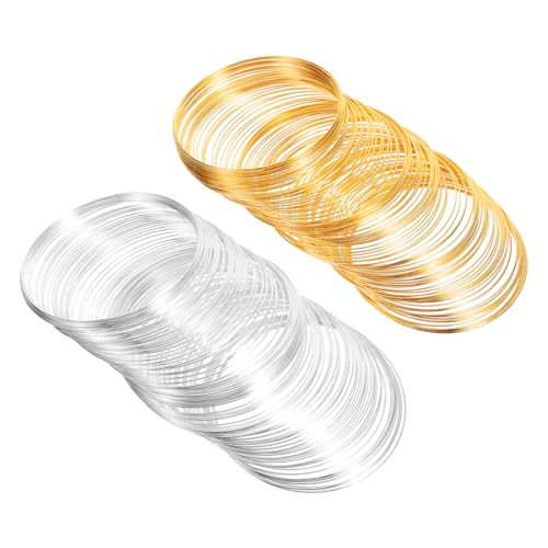 HAWILLOSCH 2Rollen Schmuckdraht DIY Perlendraht für Handgefertigten Schmuck Flexibles Bastelzubehör Robust und Langlebig für Projekte HAWILLOSCH 2Rollen Schmuckdraht DIY Perlendraht für Handgefertigten Schmuck Flexibles Bastelzubehör Robust und Langlebig für Projekte von HAWILLOSCH