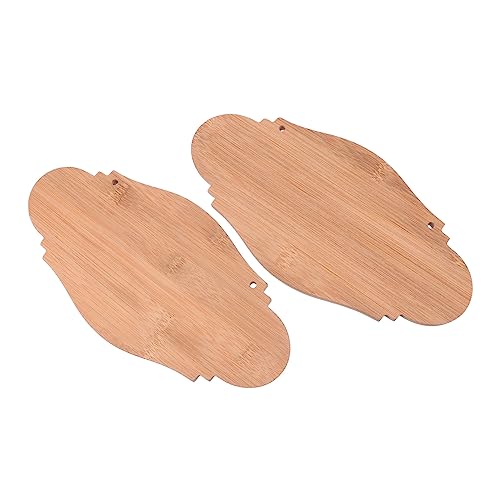 HAWILLOSCH 2Stücke Leere Hängende Holztafeln für DIY Dekoration Unvollendete Holzschilder zum Bemalen für Restaurant und Bastelprojekte HAWILLOSCH 2Stücke Leere Hängende Holztafeln für DIY Dekoration Unvollendete Holzschilder zum Bemalen für Restaurant und Bastelprojekte von HAWILLOSCH