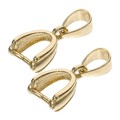 HAWILLOSCH 2Stücke Sterling Silber Schmuckverschlüsse DIY Lobster Claw Clasp für Halsketten und Armbänder Langlebig für Schmuckherstellung von HAWILLOSCH