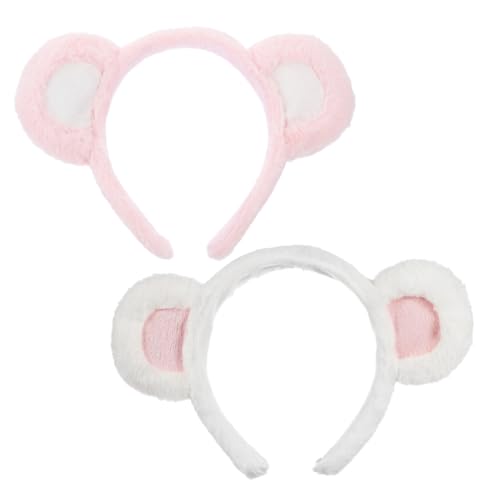 HAWILLOSCH 2pcs Niedliche Bärenohren Stirnbandbär Kostüm Plüsch Haare Reifen Für Erwachsene Und Kinder Ideal Für Cosplay -partys Und Alltag HAWILLOSCH 2pcs Niedliche Bärenohren Stirnbandbär Kostüm Plüsch Haare Reifen Für Erwachsene Und Kinder Ideal Für Cosplay -partys Und Alltag von HAWILLOSCH