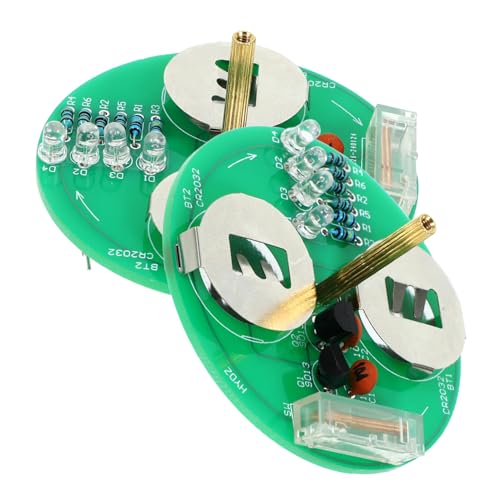 HAWILLOSCH 2sätze Lötübungssets Für Elektronische Gyroskope Gyroskop-DIY Lernen Und Üben des Löten Lötset-Projekt Für Heimwerker Und Bastler Gyroskop-lötzubehör Für Unterrichtsbedarf von HAWILLOSCH