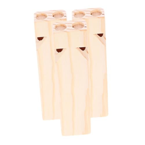 HAWILLOSCH 3 Stück Holz-zugpfeife: Rollenspiel-Liebhaber, DIY-holzpfeife Für Pädagogische Partygeschenke, Spielzeug-Requisiten-wettbewerbe Oder Karnevalspreise, Goodie-Bag-füller HAWILLOSCH 3 Stück Holz-zugpfeife: Rollenspiel-Liebhaber, DIY-holzpfeife Für Pädagogische Partygeschenke, Spielzeug-Requisiten-wettbewerbe Oder Karnevalspreise, Goodie-Bag-füller von HAWILLOSCH