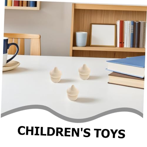 HAWILLOSCH 30 Stück Teiliges DIY Holz aus Unbehandeltem Holz Glatte Oberfläche zum Bemalen und Basteln Kreative Mini Holzdekoration für Kinderhandwerk und Individuelle Gestaltung von HAWILLOSCH
