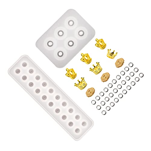 HAWILLOSCH 3Stücke Silikon Anhängerformen DIY Silikonformen für Schmuckherstellung Langlebig und Einfach zu Bedienen für Projekte mit Epoxidharz und Gießharz HAWILLOSCH 3Stücke Silikon Anhängerformen DIY Silikonformen für Schmuckherstellung Langlebig und Einfach zu Bedienen für Projekte mit Epoxidharz und Gießharz von HAWILLOSCH
