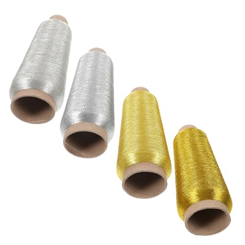 HAWILLOSCH 4 Rollen Farbiges Nähgarn Faden Zahnseide Stickerei Stich Für Nähen Regenbogen Quilten Herstellung Metallicfarbene Mehrzweckfäden Diy Nähset Diy-fäden Kabel HAWILLOSCH 4 Rollen Farbiges Nähgarn Faden Zahnseide Stickerei Stich Für Nähen Regenbogen Quilten Herstellung Metallicfarbene Mehrzweckfäden Diy Nähset Diy-fäden Kabel von HAWILLOSCH