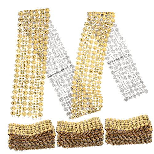 HAWILLOSCH 4 Stück Cuttable Bead Trim für Kostümgestaltung Vielseitige Bekleidungsaccessoires für Hochzeiten Partys und Diy Projekte HAWILLOSCH 4 Stück Cuttable Bead Trim für Kostümgestaltung Vielseitige Bekleidungsaccessoires für Hochzeiten Partys und Diy Projekte von HAWILLOSCH