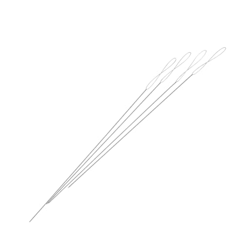 HAWILLOSCH 4 Stück Perlennadel groß Stickerei sortiert Nähen Stich Sticknadeln Bastelnadeln Nadel für die Herstellung von Armbändern Armbandnadel für Perlen Nadeln für Garn beenden Eisendraht HAWILLOSCH 4 Stück Perlennadel groß Stickerei sortiert Nähen Stich Sticknadeln Bastelnadeln Nadel für die Herstellung von Armbändern Armbandnadel für Perlen Nadeln für Garn beenden Eisendraht von HAWILLOSCH