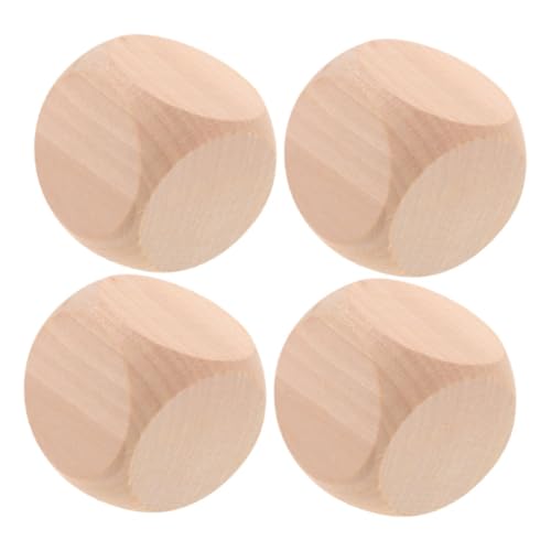 HAWILLOSCH 4 Stück unfertige Leere Würfel Jumbo überdimensioniert unfertige Holzwürfel Unvollendete DIY-Würfel aus Holz Würfelzubehör Blanko-DIY-Würfel aus Holz Leere Blöcke HAWILLOSCH 4 Stück unfertige Leere Würfel Jumbo überdimensioniert unfertige Holzwürfel Unvollendete DIY-Würfel aus Holz Würfelzubehör Blanko-DIY-Würfel aus Holz Leere Blöcke von HAWILLOSCH