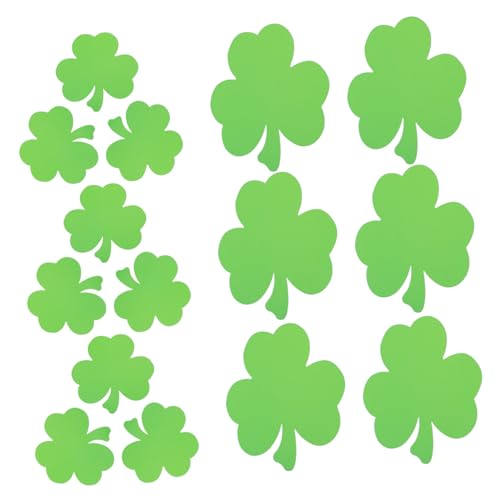 HAWILLOSCH 40 Stück Teiliges St Patrick's Day Papier Kleeblatt mit Klebepunkten Grüne Shamrock Deko für Wände und Fenster Vielseitig für DIY Bastelprojekte und Klassenzimmer Pinnwand HAWILLOSCH 40 Stück Teiliges St Patrick's Day Papier Kleeblatt mit Klebepunkten Grüne Shamrock Deko für Wände und Fenster Vielseitig für DIY Bastelprojekte und Klassenzimmer Pinnwand von HAWILLOSCH