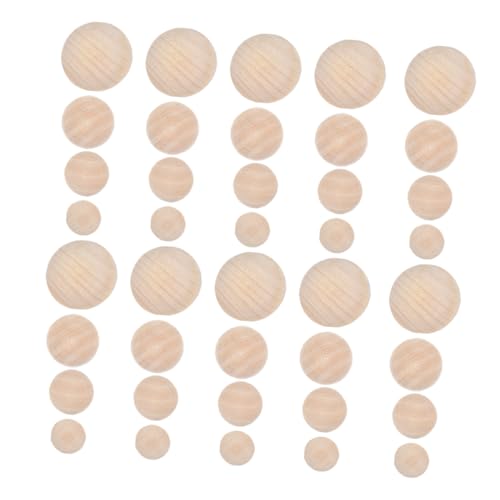 HAWILLOSCH 40 Stück Unbehandelte Halbrunde Holzkugeln Teiliges DIY Bastelhalbkugeln Natürliche Holzhalbkugeln für Dekoration HAWILLOSCH 40 Stück Unbehandelte Halbrunde Holzkugeln Teiliges DIY Bastelhalbkugeln Natürliche Holzhalbkugeln für Dekoration von HAWILLOSCH