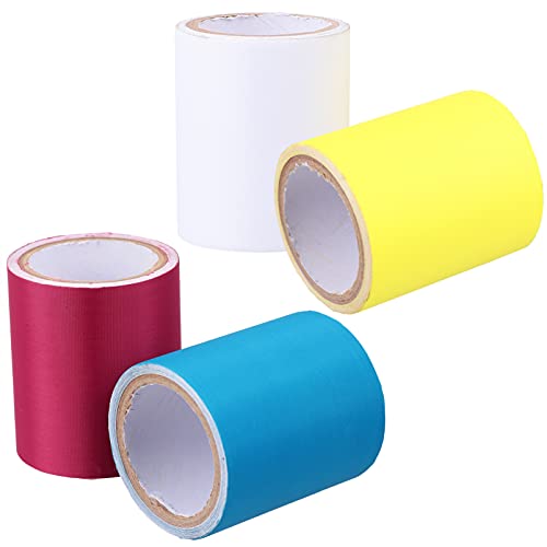 HAWILLOSCH 4Rollen DIY Reparatur Patches Selbstklebendes Reparaturgewebe für Kleidung Weinrot Einfach Anzuwenden für Jeans Pullover und Mehr HAWILLOSCH 4Rollen DIY Reparatur Patches Selbstklebendes Reparaturgewebe für Kleidung Weinrot Einfach Anzuwenden für Jeans Pullover und Mehr von HAWILLOSCH