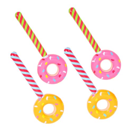HAWILLOSCH Partydekorationen 4 Riesige Aufblasbare Donut-spielzeuge Lustig Und Festlich Für Geburtstagsfeiern HAWILLOSCH Partydekorationen 4 Riesige Aufblasbare Donut-spielzeuge Lustig Und Festlich Für Geburtstagsfeiern von HAWILLOSCH